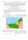 Research paper thumbnail of Trend Detection in Climate Change Indicators Using Non-Parametric Statistics: A Case Study of Abu Dhabi, United Arab Emirates