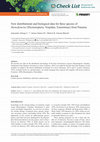 Research paper thumbnail of New distributional and biological data for three species of Stenodynerus (Hymenoptera, Vespidae, Eumeninae) from Panama