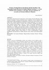 Research paper thumbnail of Women's writing between the border and the non-place: The emerging female discourses in italian migrant literature