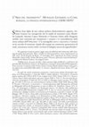 Research paper thumbnail of L’"Aria" del tradimento: Monaldo Leopardi, la Curia romana e la finanza internazionale (1830-1835), in «Studi Romani», n. s., III (2022), 2, pp. 167-191