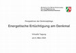 Research paper thumbnail of Energetische Ertüchtigung am Denkmal