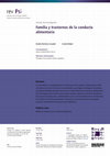 Research paper thumbnail of Familia y trastornos de la conducta alimentaria