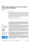 Research paper thumbnail of Divine Futures: Exploring AI and Humanity's Destiny from a Christian Perspective