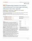 Research paper thumbnail of Seroepidemiology of Hepatitis E virus among the voluntary blood donors in the coastal region of Karnataka, India