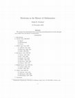 Research paper thumbnail of Mysticism in the history of mathematics