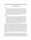 Research paper thumbnail of Principales características del modelado de datos