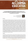 Research paper thumbnail of La universidad desde la perspectiva de los actores en su  comunidad académica. Análisis de las tradiciones, trayectorias  y proyectos de formación