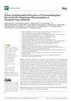 Research paper thumbnail of Potent Antiplasmodial Derivatives of the Antitussive Drug Dextromethorphan Reveal the Ent-Morphinan Pharmacophore of Tazopsine-Type Alkaloids