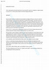 Research paper thumbnail of Exploring the perceived importance of neuroscientific research on addictions in legal contexts: A survey of U.S. criminal justice students and German legal professionals