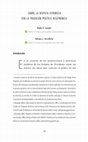 Research paper thumbnail of SOBRE LA DISPUTA FEMINISTA CON LA TRADICIÓN POLÍTICA HEGEMÓNICA