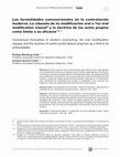 Research paper thumbnail of Las formalidades convencionales en la contratación moderna. La cláusula de no modificación oral o "no oral modification clause" y la doctrina de los actos propios como límite a su eficacia