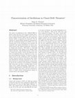 Research paper thumbnail of Characterization of Oscillations in Closed Drift Thrusters