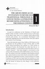 Research paper thumbnail of “The Abuse Crisis as an Invitation to Revise our Traditional Theological Convictions: A Literature Review with Attention to the Indian Context,” in Encounter: A Journal of Interdisciplinary Reflections of Faith and Life 14:2 (July-December 2023), 8-20.