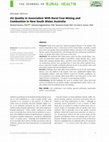 Research paper thumbnail of Air Quality in Association With Rural Coal Mining and Combustion in New South Wales Australia