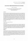 Research paper thumbnail of Evaluation of Timber Beams Reinforced with FRP Fabrics