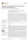 Research paper thumbnail of The Influence of Hot-Dip Galvanizing on the Mechanical Properties of High-Strength Steels