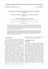 Research paper thumbnail of Durability of FRP/wood bonds glued with epoxy resin