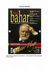 Research paper thumbnail of BAHAR DERGİSİ