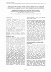 Research paper thumbnail of Simulation Of Natural Ventilation In Hospitals In The Presence Of Harmattan Dust And Mosquitoes: A Conundrum