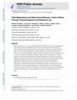 Research paper thumbnail of Child Maltreatment and Risky Sexual Behavior: Indirect Effects Through Trauma Symptoms and Substance Use