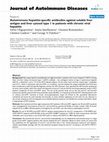 Research paper thumbnail of Autoimmune hepatitis-specific antibodies against soluble liver antigen and liver cytosol type 1 in patients with chronic viral hepatitis