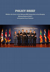 Research paper thumbnail of Policy Brief: Whither the Future of the Mekong-ROK Cooperation in the Changing Mekong Regional Order? A Perspective from Thailand