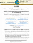 Research paper thumbnail of Incidencia de actividades físicas extracurriculares en el rendimiento académico colegial de la Unidad Educativa UNE