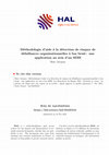 Research paper thumbnail of Méthodologie d'aide à la détection de risques de défaillances organisationnelles à bas bruit : une application au sein d'un SDIS