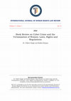 Research paper thumbnail of Book Review on Cyber Crime and the Victimization of Women: Laws, Rights and Regulations