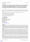 Research paper thumbnail of Perceptions and Attitudes Toward Mobile Health in Development of an Exclusive Breastfeeding Tool: Focus Group Study With Caregivers and Health Promoters in the Dominican Republic (Preprint)