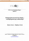 Research paper thumbnail of Közigazgatás koronavírus idején – a közigazgatási jog rezilienciája?