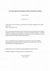 Research paper thumbnail of Investment-specific technological change and growth accounting