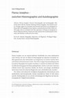 Research paper thumbnail of Flavius Josephus – zwischen Historiographie und Autobiographie