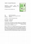 Research paper thumbnail of Medicinal plants used for ophthalmological problems in Navarra (Spain)