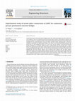 Research paper thumbnail of Experimental study of strand splice connections in UHPC for continuous precast prestressed concrete bridges