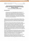 Research paper thumbnail of Editorial: Social movement thinking beyond the core: theories and research in post-colonial and postsocialist societies