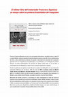 Research paper thumbnail of "El último libro del historiador Francisco Espinosa: un ensayo sobre las primeras brutalidades del franquismo" (DIARIO.ES, 10 de diciembre de 2023)