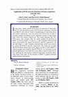 Research paper thumbnail of Application of PCR assay for detection of bovine respiratory syncytial virus