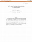 Research paper thumbnail of IIB/M Duality and Longitudinal Membranes