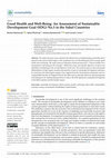 Research paper thumbnail of Good Health and Well-Being: An Assessment of Sustainable Development Goal (SDG) No.3 in the Sahel Countries