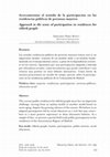 Research paper thumbnail of Acercamientos al sentido de la participación en las residencias públicas de personas mayores