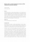 Research paper thumbnail of Maestros y padres: una alianza terapéutica para el alumno con TDAH. Propuesta de una intervención colaborativa