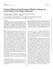 Research paper thumbnail of Central Melanocortin Receptors Mediate Changes in Food Intake in the Rhesus Macaque*