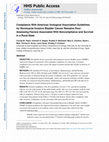 Research paper thumbnail of Compliance With American Urological Association Guidelines for Nonmuscle Invasive Bladder Cancer Remains Poor: Assessing Factors Associated With Noncompliance and Survival in a Rural State