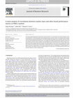 Research paper thumbnail of A meta-analysis of correlations between market share and other brand performance metrics in FMCG markets