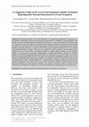 Research paper thumbnail of A Comparative Study in the Level of Environmental Attitude of Students Regarding their Parental Educational Level and Occupation