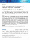 Research paper thumbnail of Learning outcomes from preventive home visits practicum in an undergraduate nursing program: A qualitative study