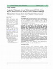 Research paper thumbnail of Congenital Pulmonary Airway Malformation (CPAM): A Case Report, Jimma University Medical Center, Southwest Ethiopia