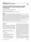 Research paper thumbnail of Prevalence of pneumatization of the articular eminence and glenoid fossa viewed on cone-beam computed tomography examinations in a Turkish sample