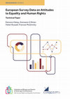 Research paper thumbnail of European survey data on attitudes to equality groups and human rights